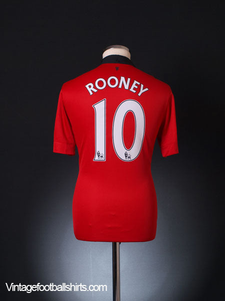2013-14 Manchester United Home Shirt Rooney #10 M Football Shirt