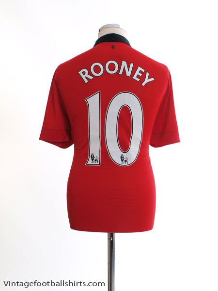 Maillot Manchester United 2012/2013 - Rooney 10, Taille M, Occasion Très Bon état