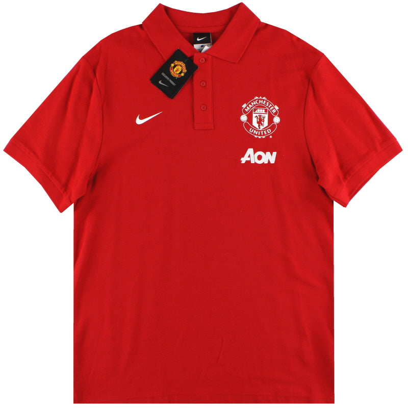 2013-14 Manchester United Nike Polo Shirt *w/tags* L Polo Shirt