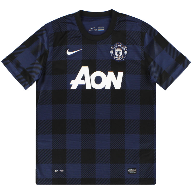 2013-14 Manchester United Nike Away Shirt XL Football Shirt