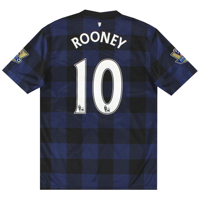 2013-14 Manchester United Nike Away Shirt Rooney #10 M Football Shirt