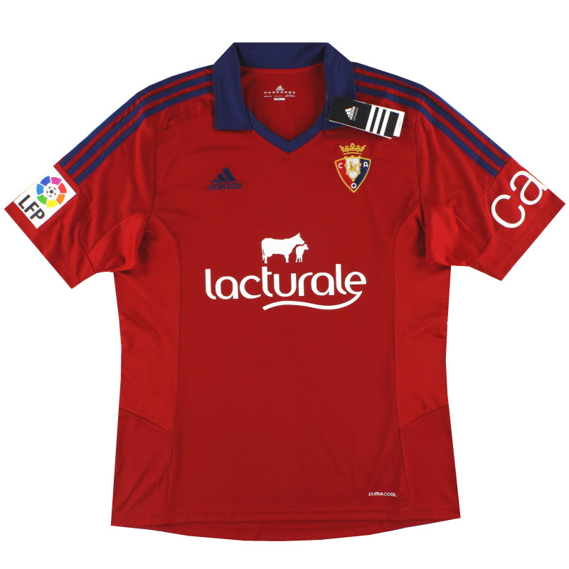 2013-14 Osasuna adidas Home Shirt *BNIB* XL Football Shirt