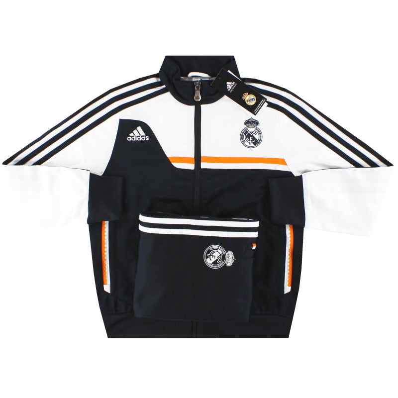 2013-14 Real Madrid adidas Presentation Tracksuit *BNIB* S.Boys Tracksuit