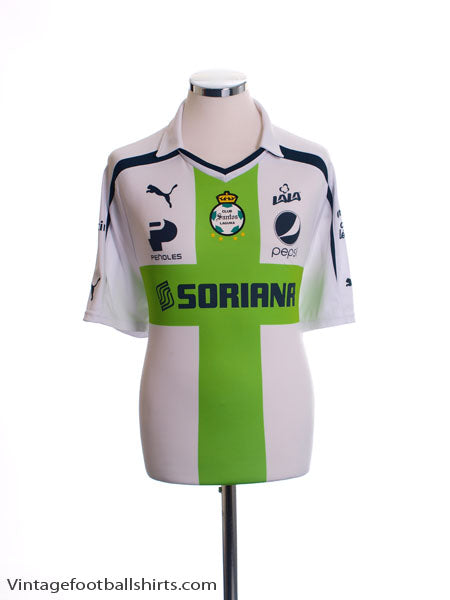 2013-14 Santos Laguna Away Shirt XL Football Shirt