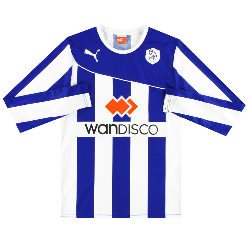 2013-14 Sheffield Wednesday Home Shirt L/S M Football Shirt