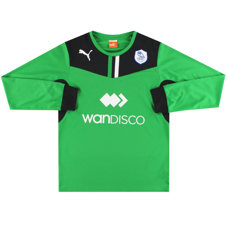 2013-14 Sheffield Wednesday Puma Goalkeeper Shirt M Football Shirt
