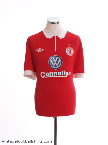2013-14 Sligo Rovers Home Shirt XL Football Shirt