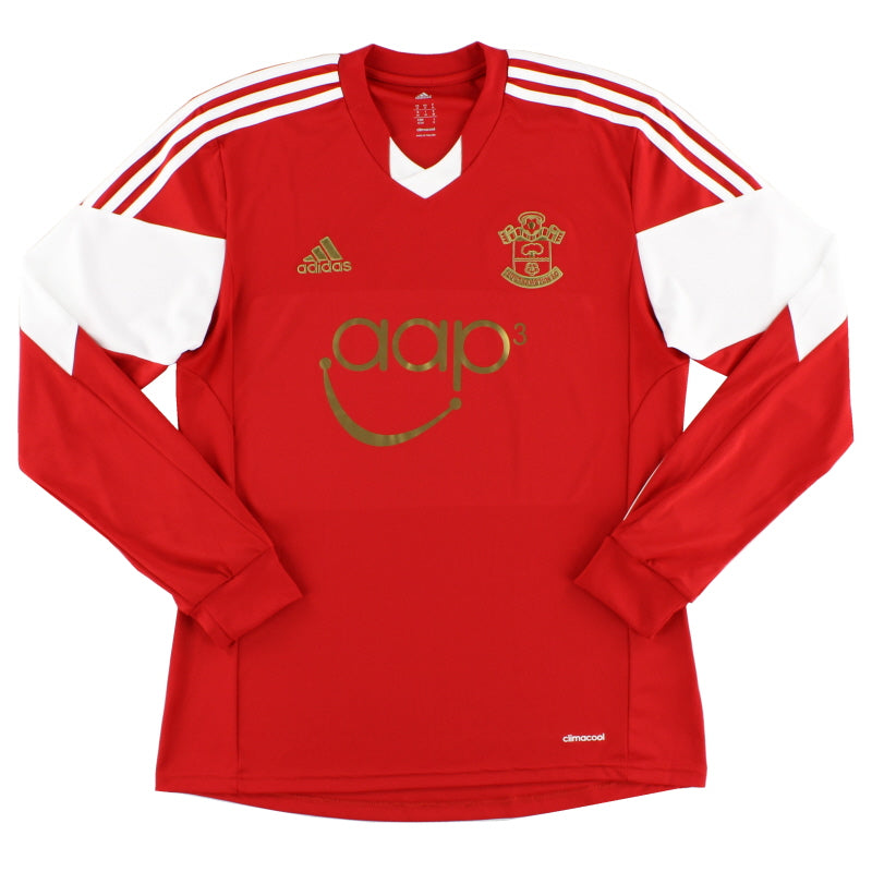 2013-14 Southampton Home Shirt *Mint* L/S M Football Shirt