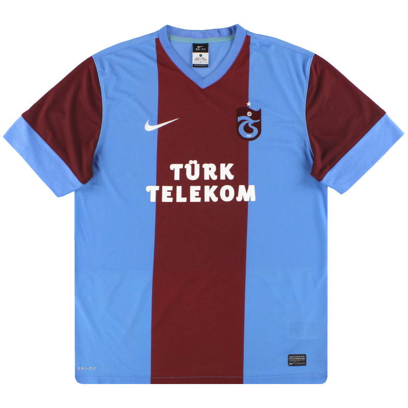 2013-14 Trabzonspor Nike Home Shirt L Football Shirt