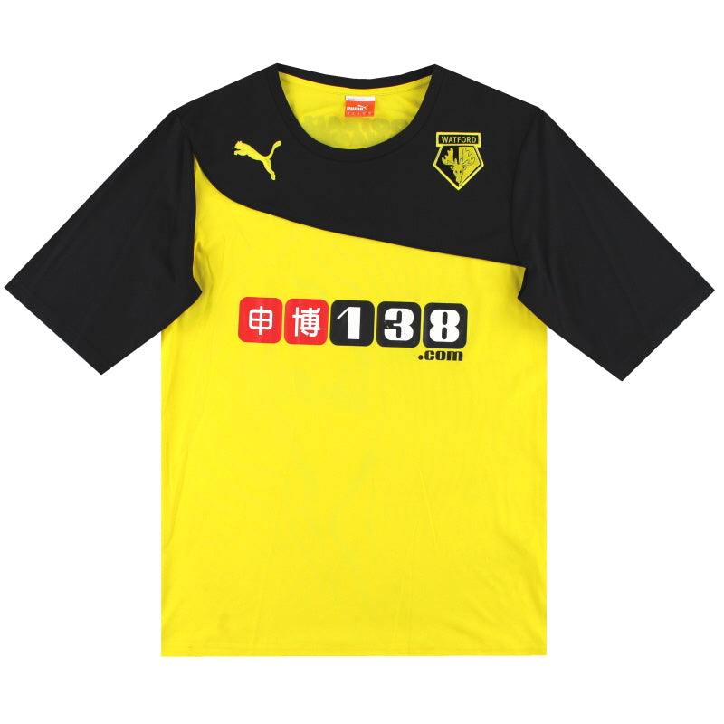 2013-14 Watford Puma Home Shirt M Football Shirt