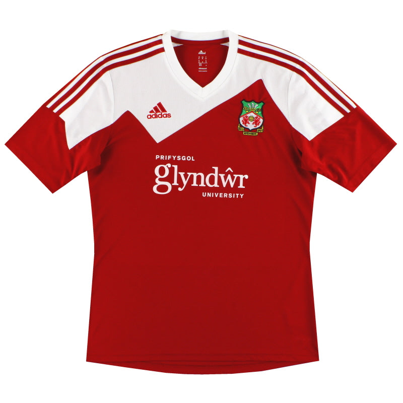2013-14 Wrexham adidas Home Shirt M Football Shirt