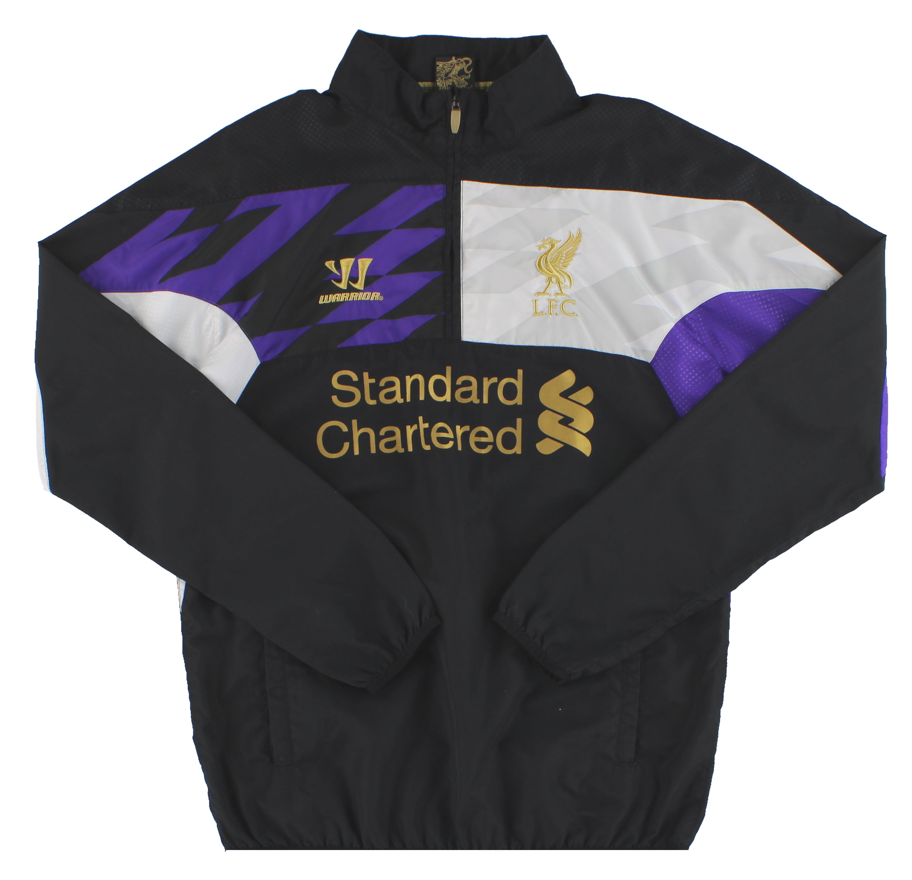 2013-14 Liverpool Warrior 1/4 Zip Training Top S
