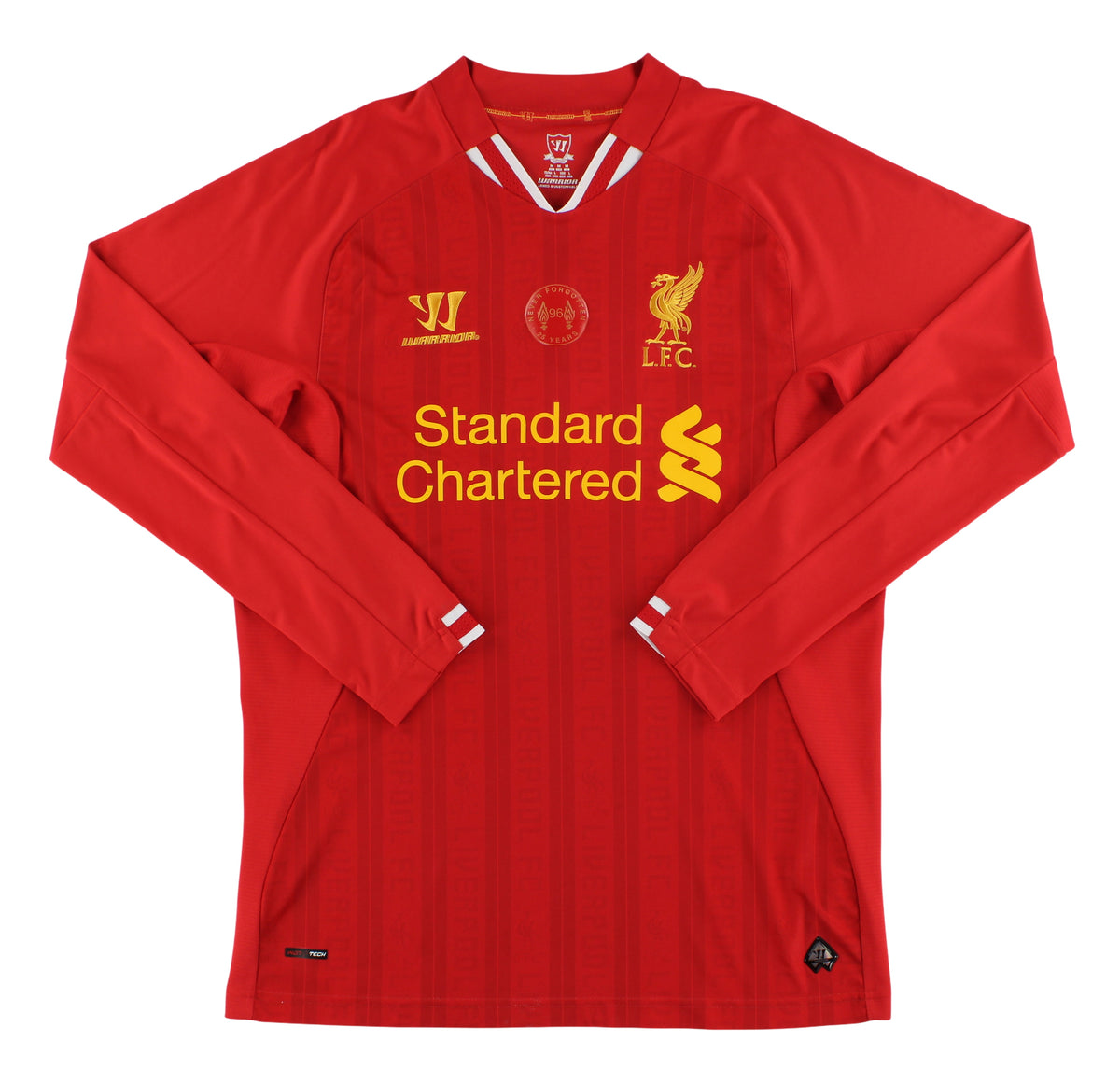 2013-14 Liverpool Warrior Home Shirt L/S *Mint*