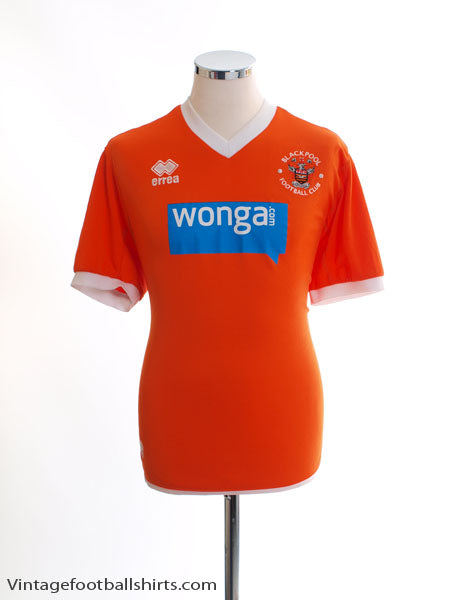 2013-15 Blackpool Home Shirt *Mint* M Football Shirt