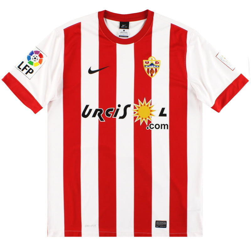 2013-15 UD Almeria Nike Home Shirt L Football Shirt
