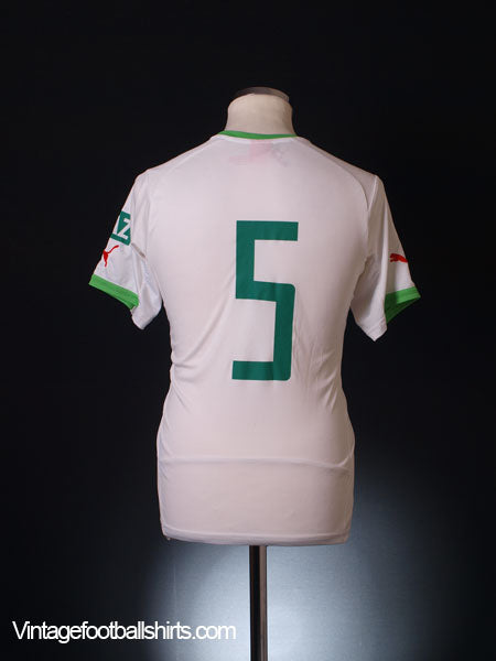 2014-15 Algeria Home Shirt #5 S Football Shirt