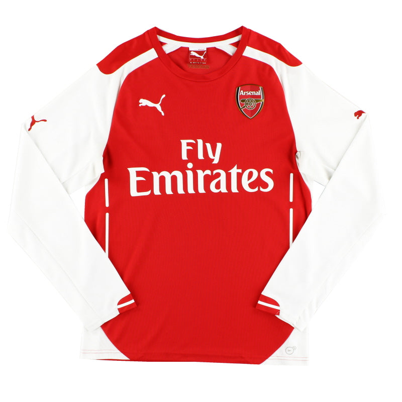 2014-15 Arsenal Home Shirt L/S S Football Shirt