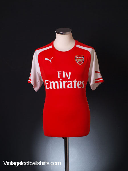 2014-15 Arsenal Home Shirt M Football Shirt