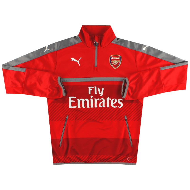 2014-15 Arsenal Puma 1/4 Zip Training Top M Football Shirt