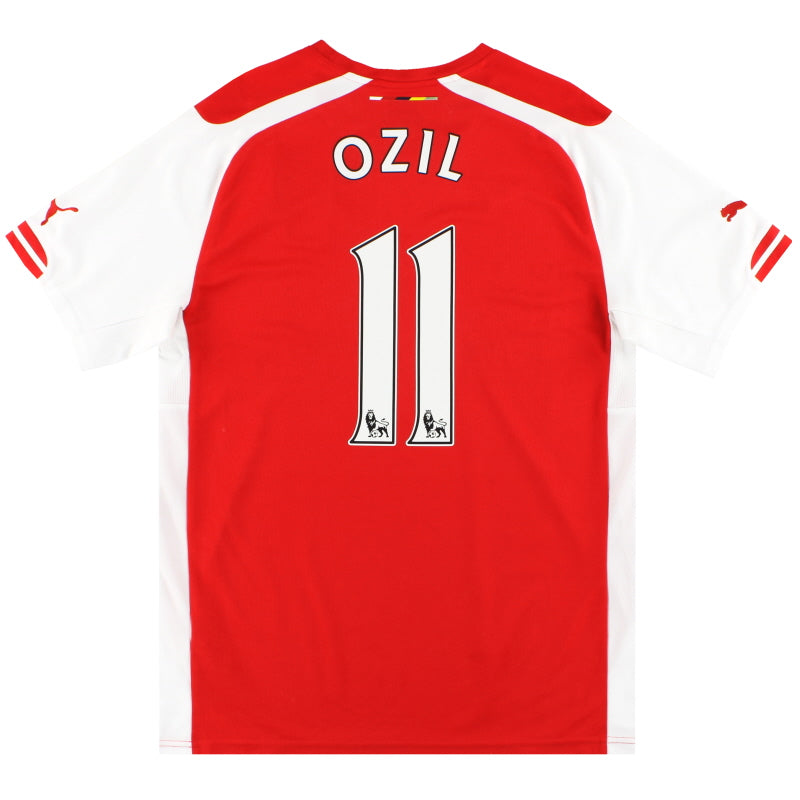 2014-15 Arsenal Puma Home Shirt Ozil #11 M Football Shirt