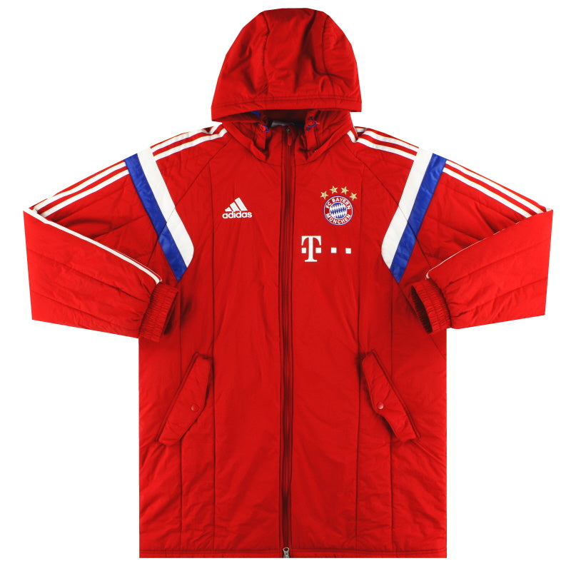 2014-15 Bayern Munich adidas Padded Bench Coat L Jacket