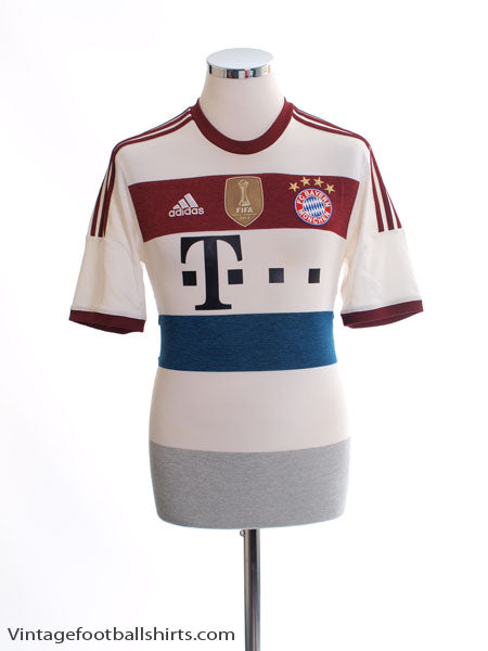 2014-15 Bayern Munich Away Shirt *Mint* M Football Shirt