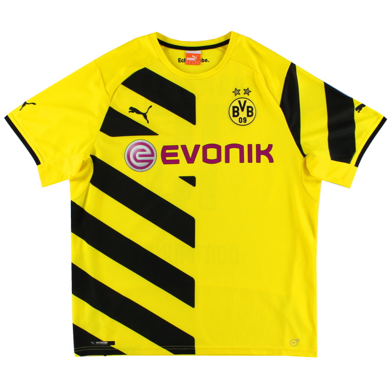 2014-15 Borussia Dortmund Puma Home Shirt M Football Shirt