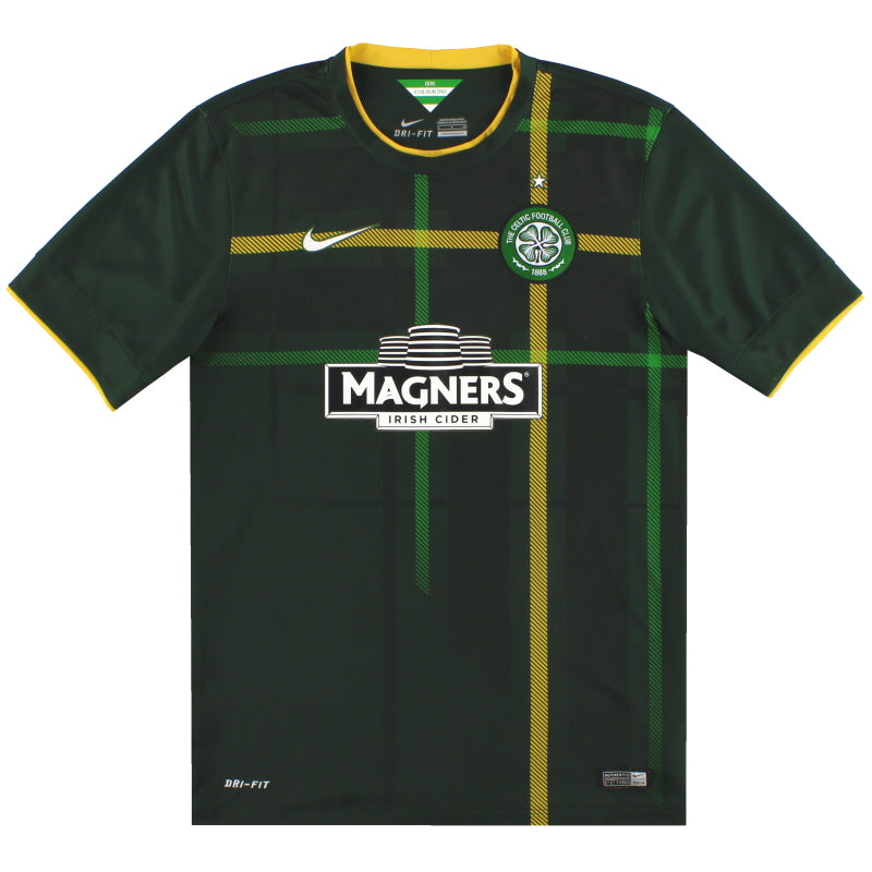2014-15 Celtic Nike Away Shirt L Football Shirt