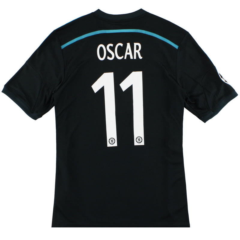 2014-15 Chelsea adidas Third Shirt Oscar #11 *As New* M Football Shirt