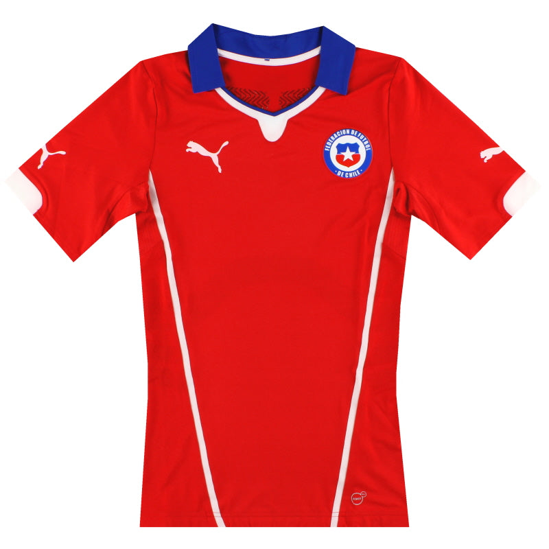 2014-15 Chile Puma Authentic Sample Home Shirt *As New* M Football Shirt