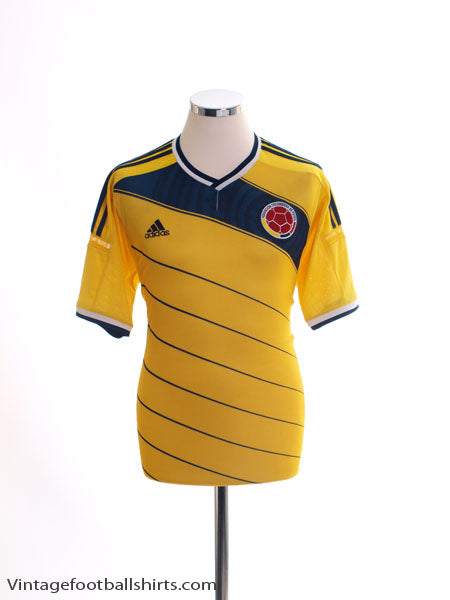 2014-15 Colombia Home Shirt M Football Shirt