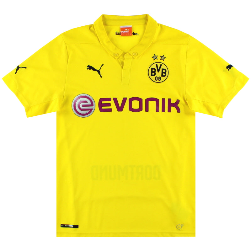 2014-15 Dortmund Puma CL Home Shirt S Football Shirt