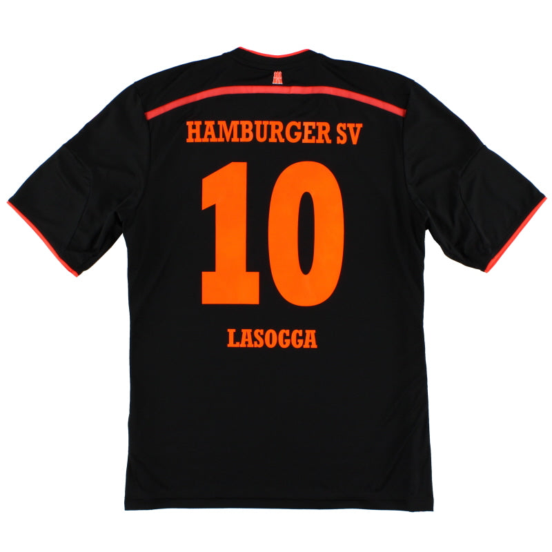 2014-15 Hamburg Away Shirt Lasogga #10 L Football Shirt