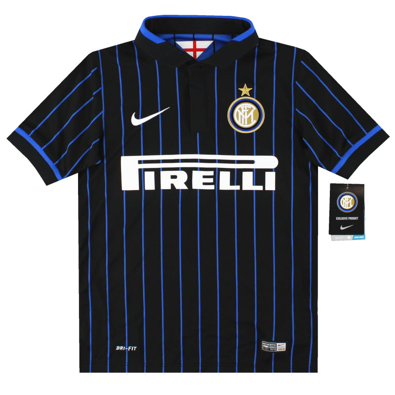2014-15 Inter Milan Nike Home Shirt *BNIB* S.Boys Football Shirt