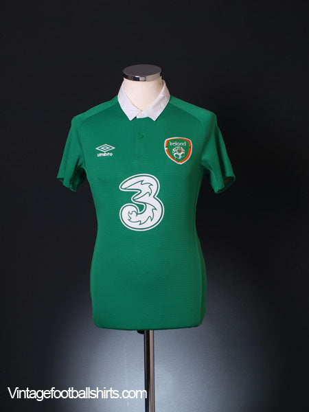 2014-15 Ireland Home Shirt S Football Shirt