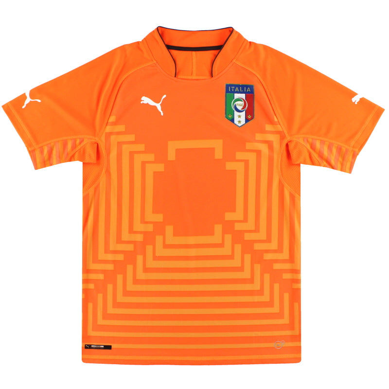 2014-15 Italy Puma Goalkeeper Shirt M Football Shirt