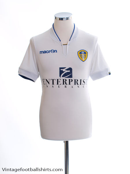 2014-15 Leeds Home Shirt S Football Shirt
