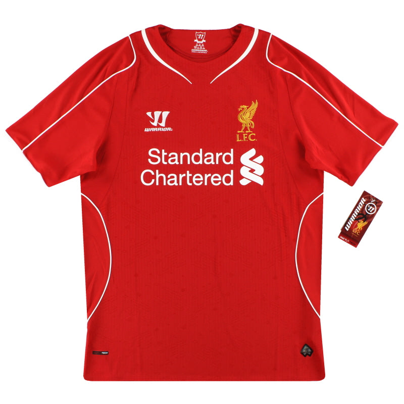 2014-15 Liverpool Warrior Home Shirt *w/tags* M Football Shirt