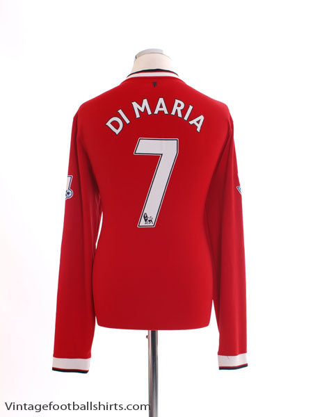 2014-15 Manchester United Nike Home Shirt L/S L Football Shirt