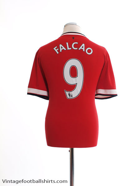 2014-15 Manchester United Nike Home Shirt Falcao #9 L Football Shirt
