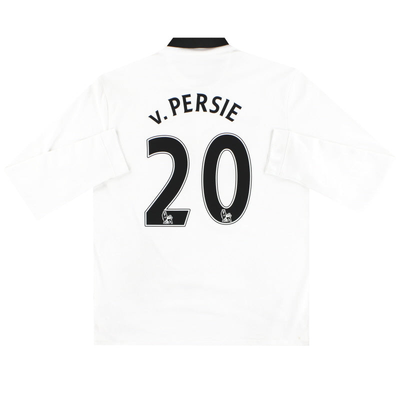 2014-15 Manchester United Nike Away Shirt v.Persie #20 L/S L Football Shirt
