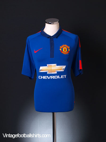 2014-15 Manchester United Third Shirt L Football Shirt