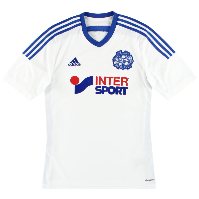 2014-15 Marseille adidas Home Shirt M Football Shirt