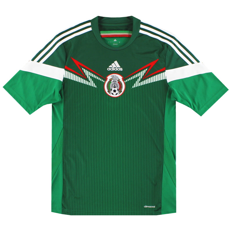 2014-15 Mexico adidas Home Shirt S Football Shirt