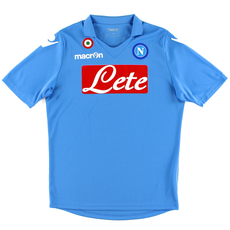 2014-15 Napoli Basic Home Shirt *Mint* S Football Shirt