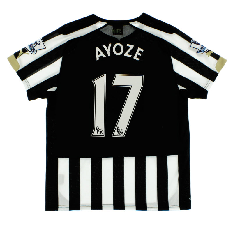 2014-15 Newcastle Puma Home Shirt Ayoze #17 S Football Shirt