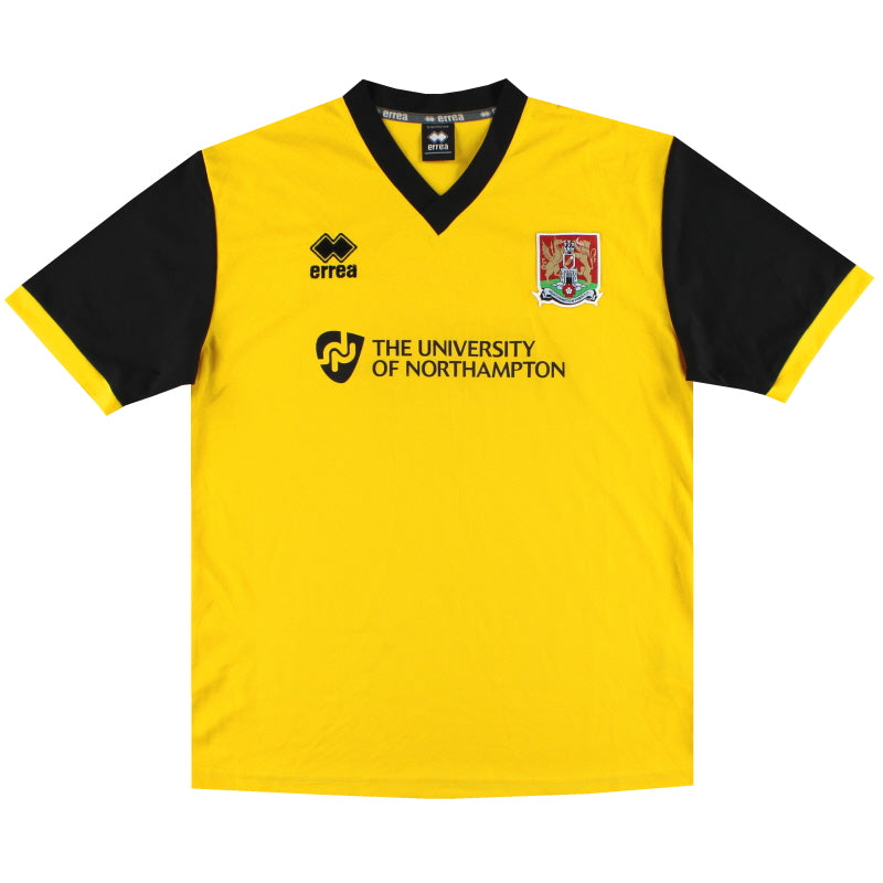 2014-15 Northampton Town Errea Away Shirt M Football Shirt