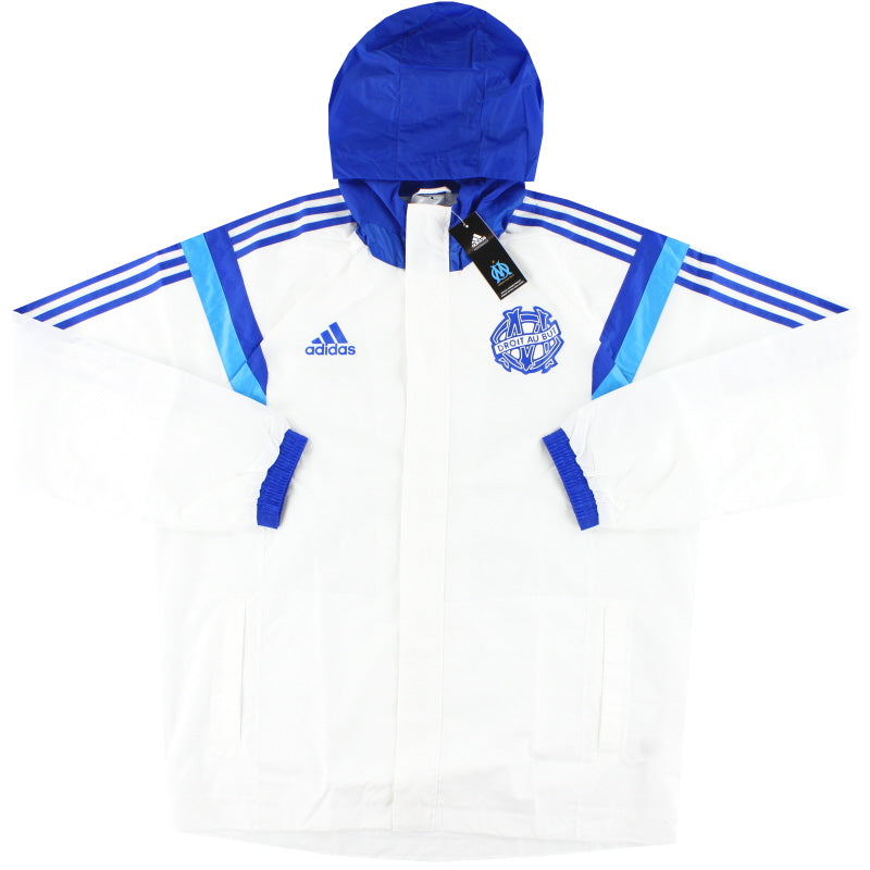 2014-15 Olympique Marseille adidas Rain Jacket *w/tags* XL Jacket