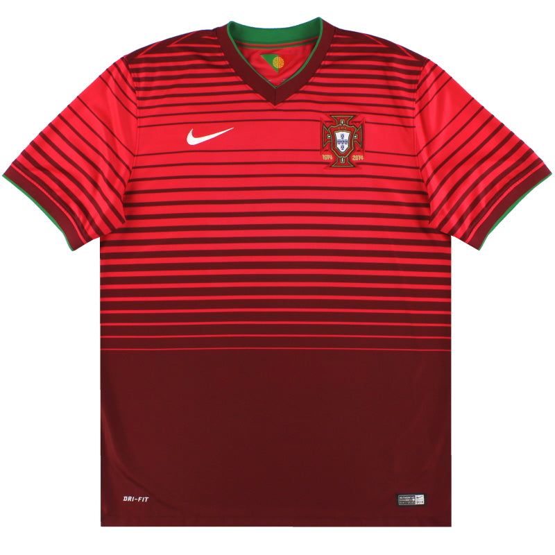 2014-15 Portugal Nike Home Shirt L Football Shirt