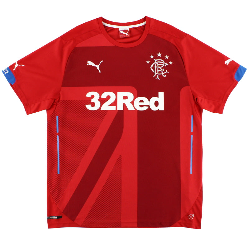 2014-15 Rangers Third Shirt *Mint* L Football Shirt